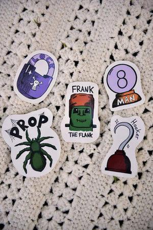 8 Man Position Sticker - Modish Rugger