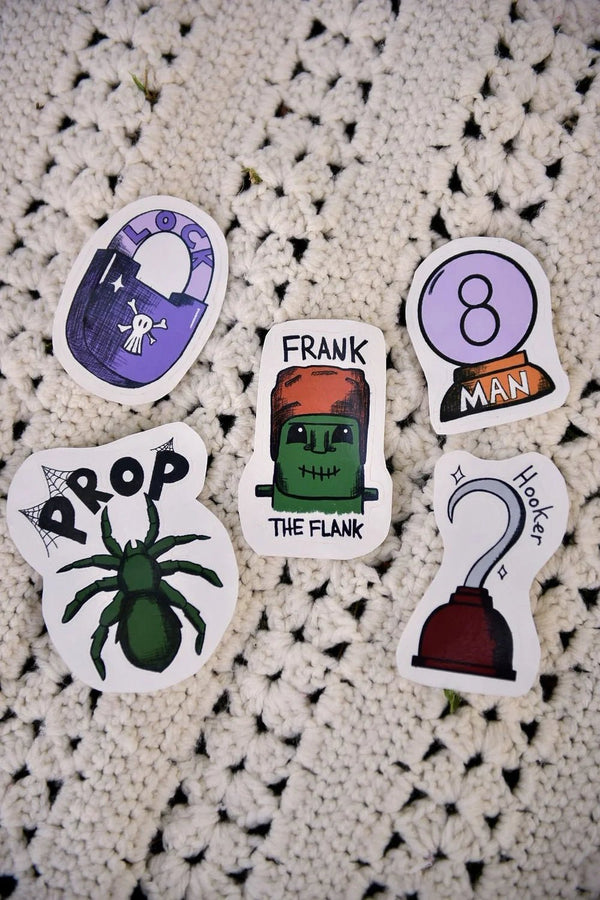 8 Man Position Sticker - Modish Rugger