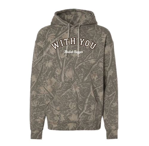 "With You" Camo Hoodie Pre Order