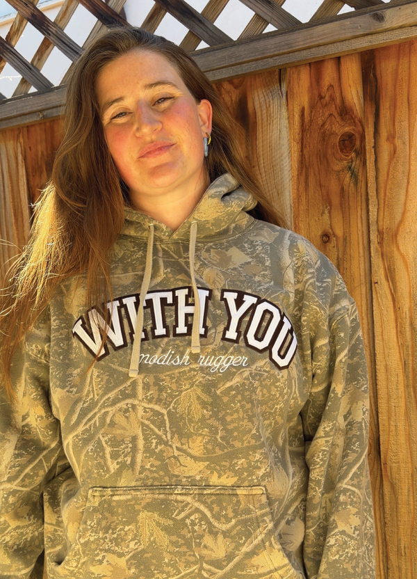 "With You" Camo Hoodie Pre Order