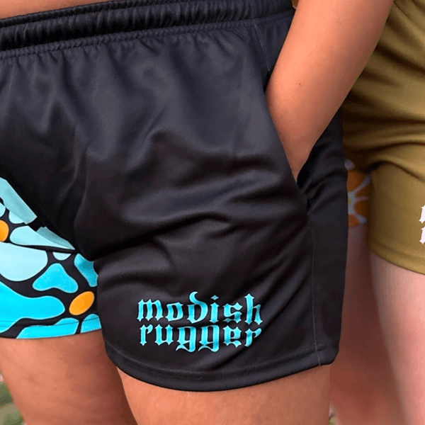 Blue Flower Shorts - Modish Rugger