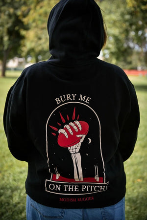 Bury Me on the Pitch Hoodie - Modish Rugger