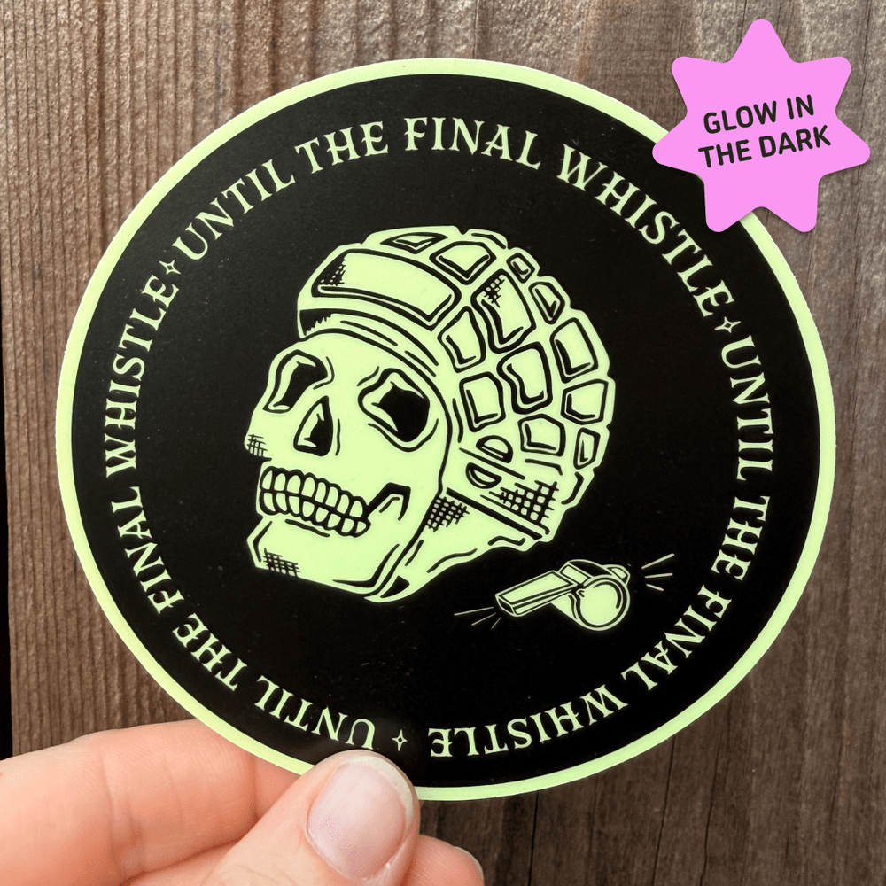 Final Whistle Sticker - Modish Rugger