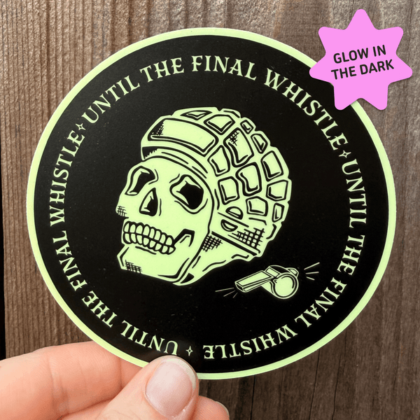 Final Whistle Sticker - Modish Rugger