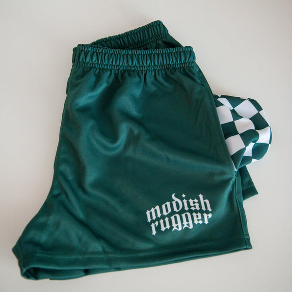 Forest Green Rugby Shorts - Modish Rugger