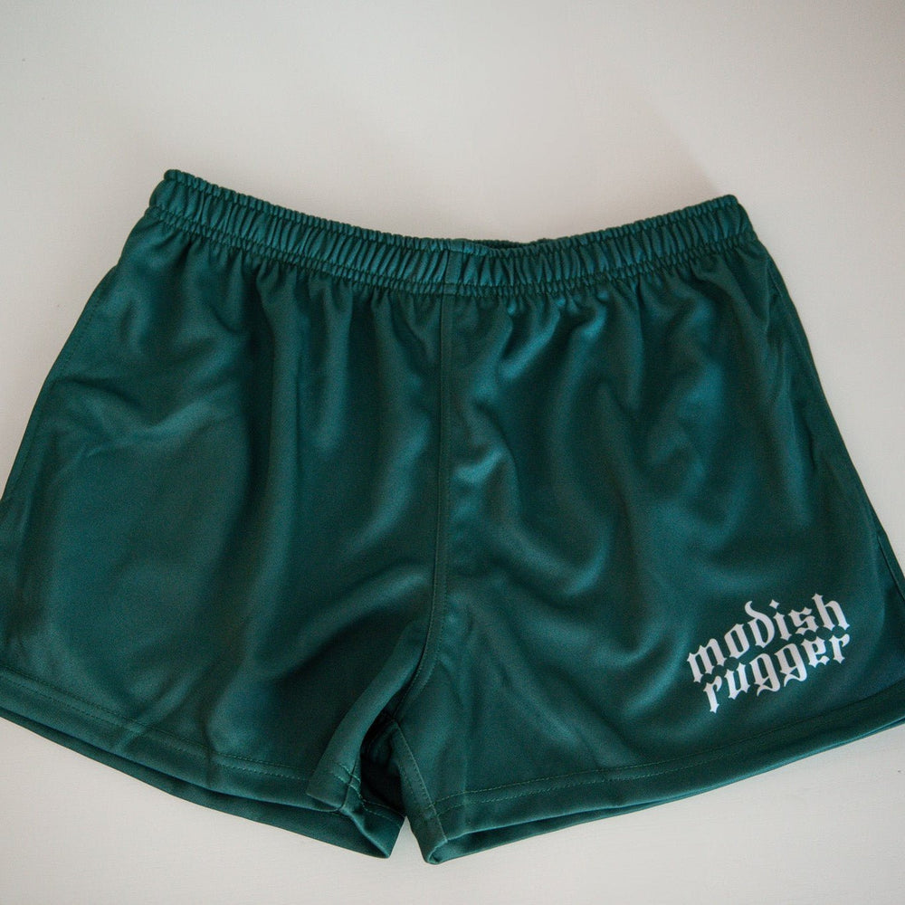 Forest Green Rugby Shorts - Modish Rugger