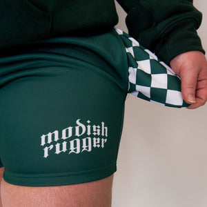 Forest Green Rugby Shorts - Modish Rugger