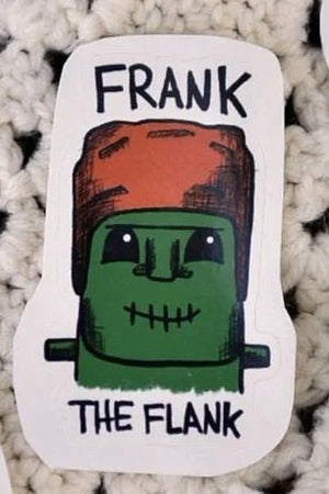 Frank the Flank Position Sticker - Modish Rugger