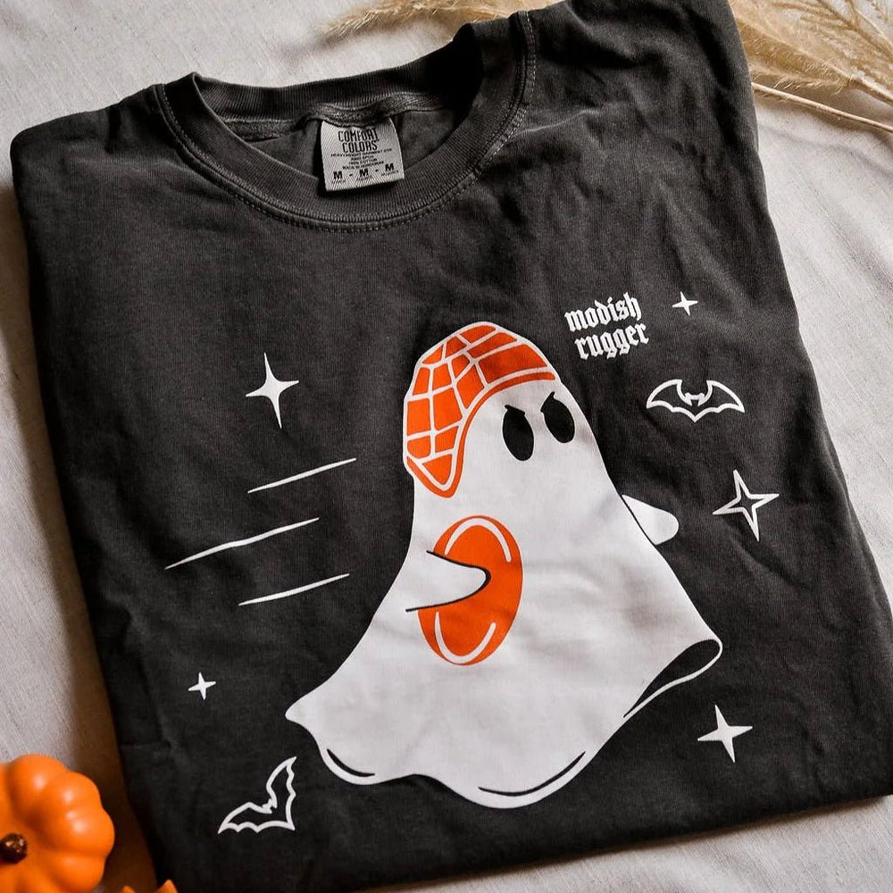 Grey Ghost Slightly Cropped Tee - Modish Rugger