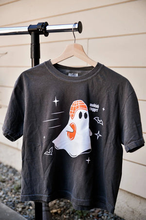 Grey Ghost Slightly Cropped Tee - Modish Rugger