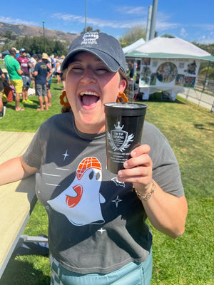 Grey Ghost Slightly Cropped Tee - Modish Rugger