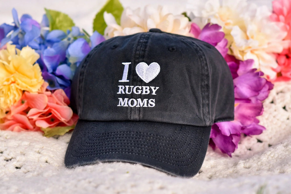 I Love Rugby Moms Hat - Modish Rugger