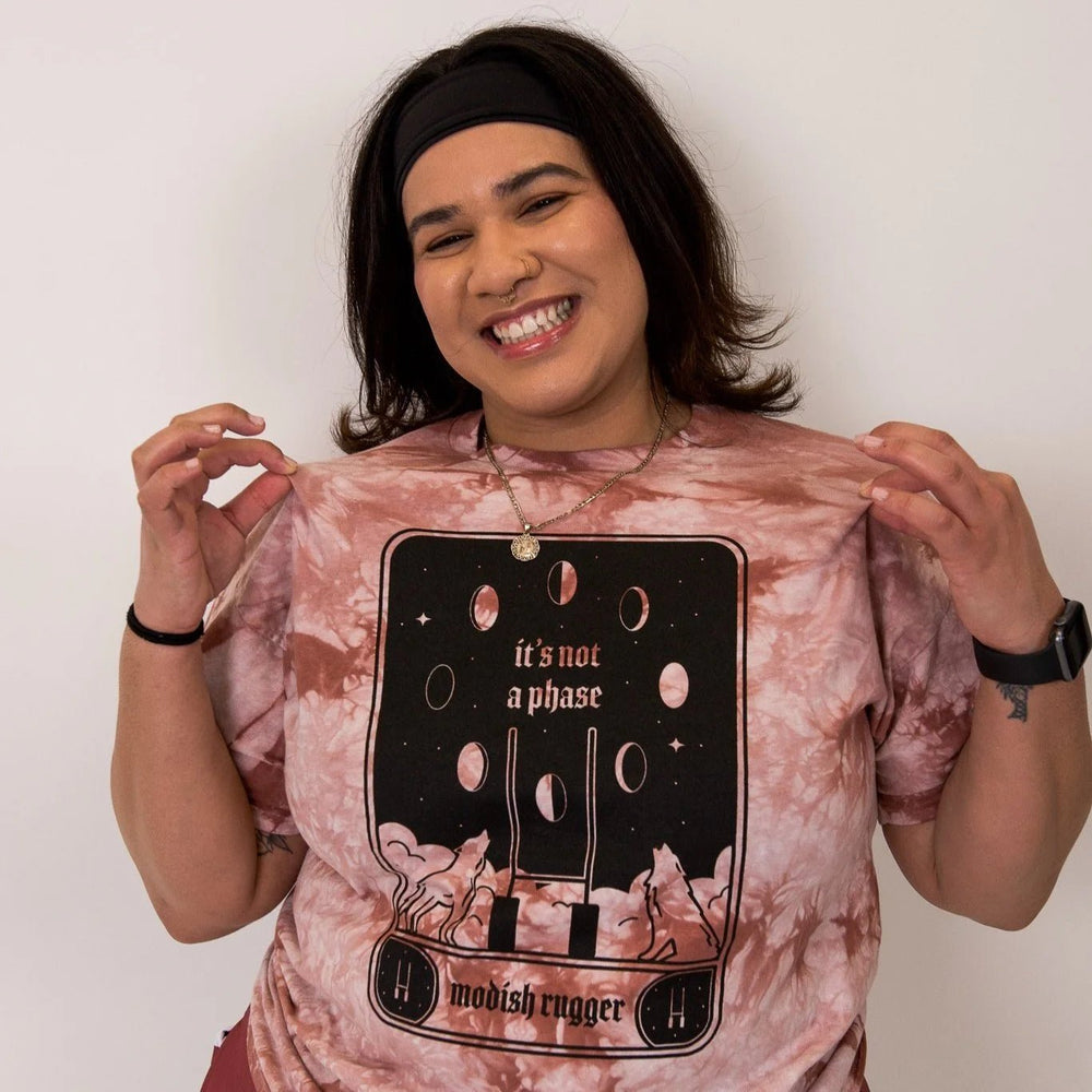 It's Not A Phase Tie Dye Tee - Modish Rugger