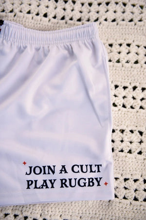 Join a Cult Rugby Shorts - Modish Rugger