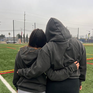 “Keep Your Standards High & Tackles Low” Rugby Hoodie | Unisex Hooded Sweatshirt - Modish Rugger
