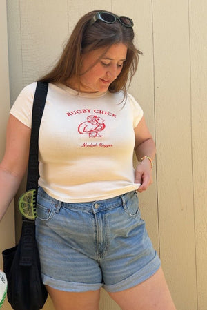 "Rugby Chick Baby Tee - Modish Rugger
