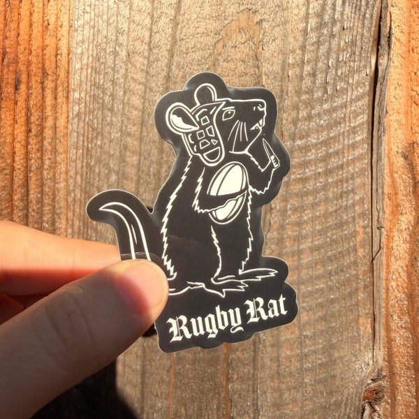 "Rugby Rat Sticker - Modish Rugger