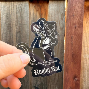 "Rugby Rat Sticker - Modish Rugger