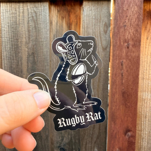 "Rugby Rat Sticker - Modish Rugger