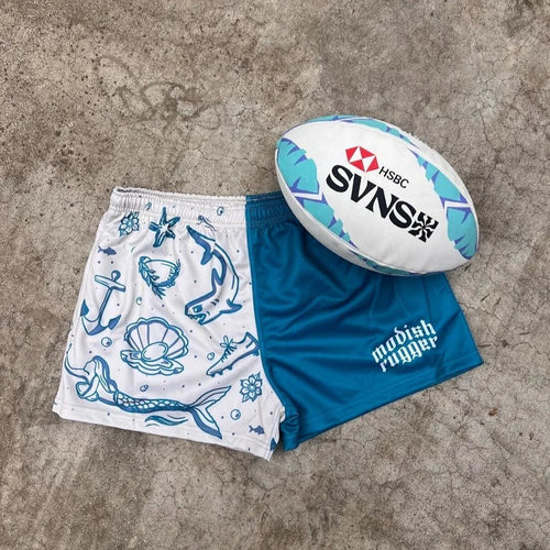 Tatted Sailor Rugby Shorts - Modish Rugger