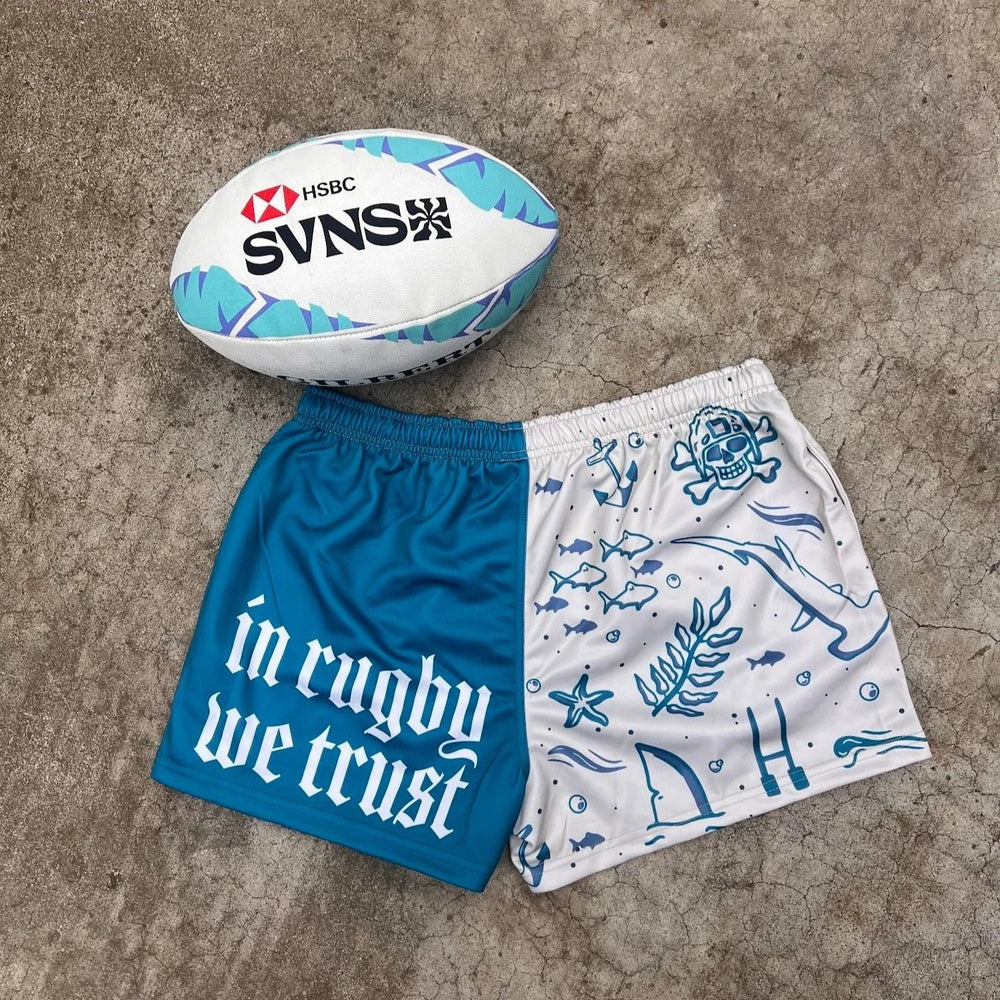 Tatted Sailor Rugby Shorts - Modish Rugger