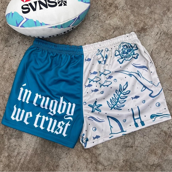 Tatted Sailor Rugby Shorts - Modish Rugger