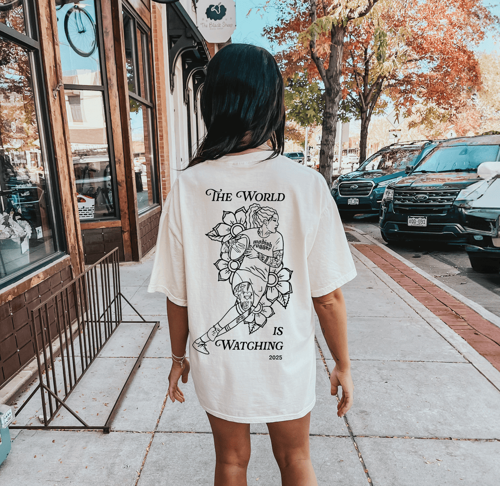 "The World is Watching" Tee - Modish Rugger